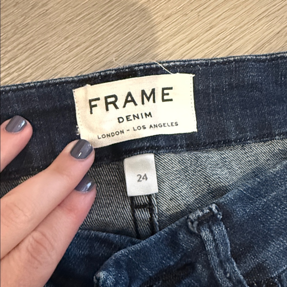 Frame Le Crop Mini Boot Jeans - Picture 4 of 7